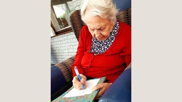 Ilkeston care home embrace world letter writing day